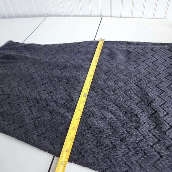 Banana Republic Womens Black Lace Sleeveless Dress Nylon Lined Sz 6 - Picture 10 of 14